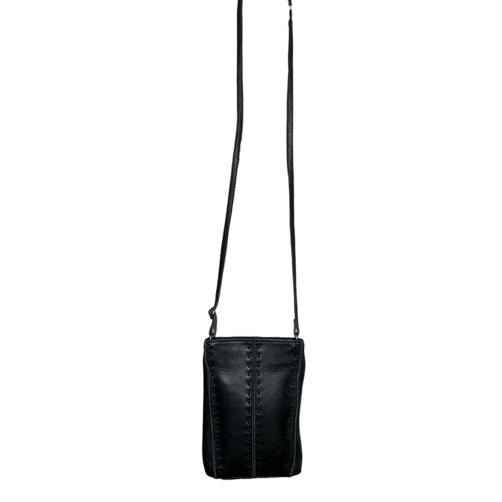 The Sak Black Leather Los Feliz Mini Crossbody Bag - Picture 3 of 7